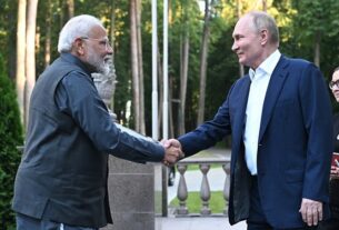 Pm- india- modi- meets-putin- as- important - russia-bilateral-begins. PM putin-and - modi- disscuses-on- the -econmic.