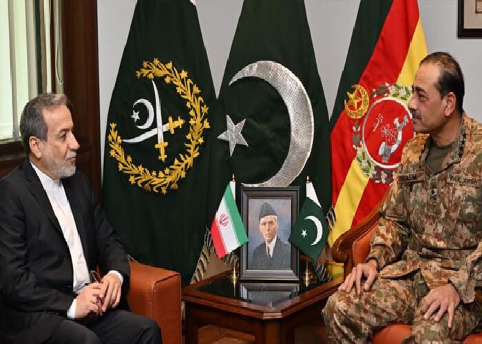 COAS Iranian FM discuss bilateral coordination, regional issues